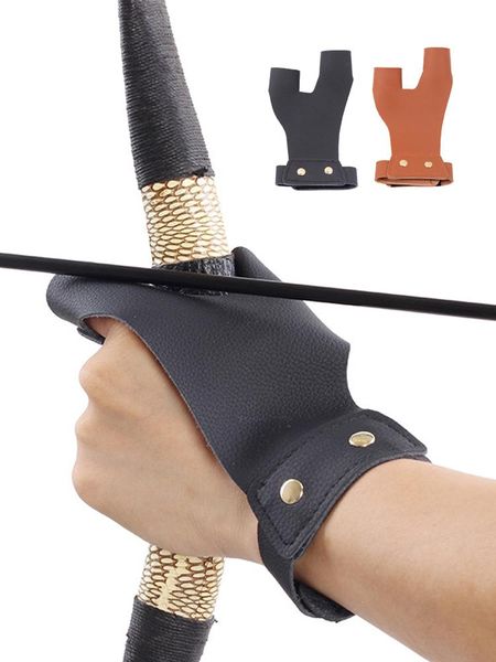 wrist support 1 pcs archery hand guard leather finger protector 2 protective glove shooting protection accessories, Black;red
wrist support 1 pcs archery hand guard leather finger protector 2 protective glove shooting protection accessories, Black;red