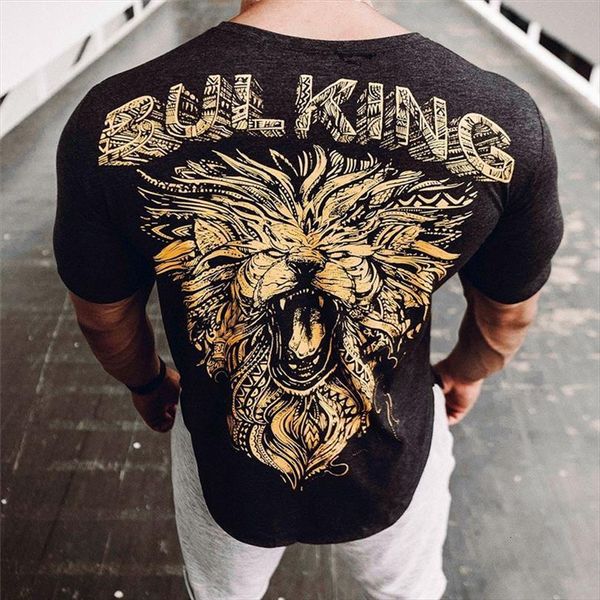 short sleeve polyester muscular mens t shirt man casual fashion trend print gyms workout tee brand apparel, White;black
short sleeve polyester muscular mens t shirt man casual fashion trend print gyms workout tee brand apparel, White;black