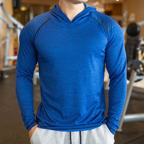 blue autumn gym breathable men casual long sleeve slim tees elastic sports fitness quick dry hooded t shirt, Black;blue
blue autumn gym breathable men casual long sleeve slim tees elastic sports fitness quick dry hooded t shirt, Black;blue