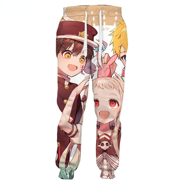 cloocl anime toilet-bound hanako-kun 3d printed pants women elastic casual trousers ladies gym sports clothes teens girls capris, Black;white
cloocl anime toilet-bound hanako-kun 3d printed pants women elastic casual trousers ladies gym sports clothes teens girls capris, Black;white
