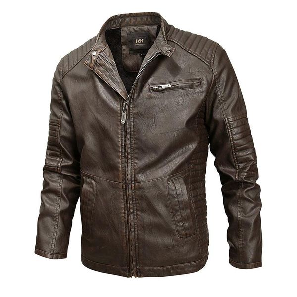 leather jacket men's plus size clothingautumn and winter clothing european american fashion teens fur & faux, Black
leather jacket men's plus size clothingautumn and winter clothing european american fashion teens fur & faux, Black