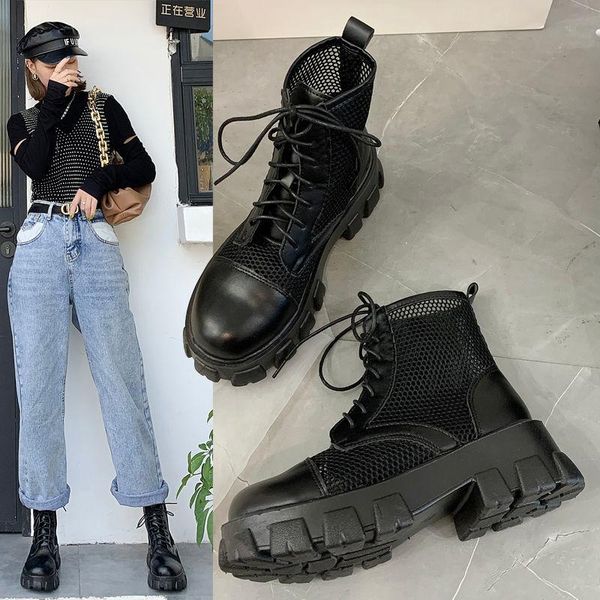 boots platform sandals women summer fashion black mesh ankle for punk shoes female classics gothic botas para mujer
boots platform sandals women summer fashion black mesh ankle for punk shoes female classics gothic botas para mujer