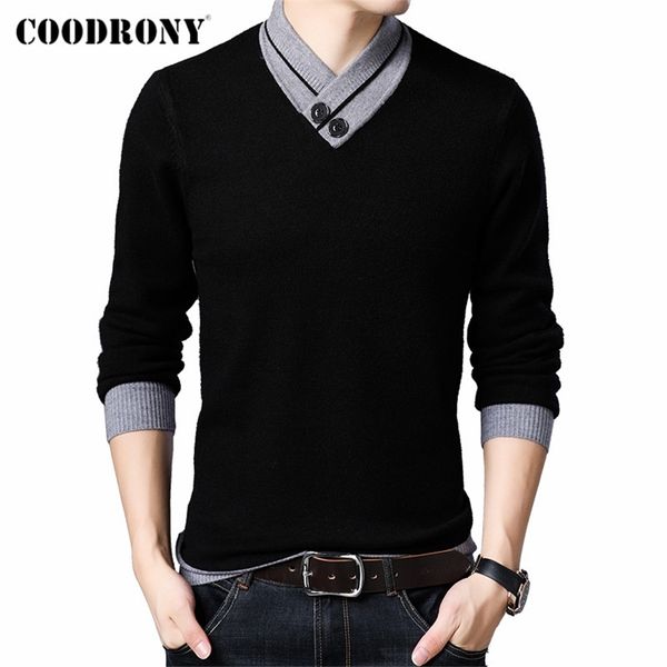 coodrony men clothing autumn winter arrival fashion casual soft knitwear thick warm button turtleneck sweater pullover c2002 211221, White;black
coodrony men clothing autumn winter arrival fashion casual soft knitwear thick warm button turtleneck sweater pullover c2002 211221, White;black