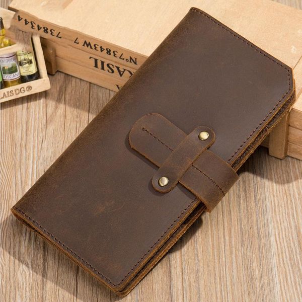 wallets first layer cowhide card holder, leather men's wallet, long multi-function coin purse, wholesale crazy horse wallet men, Red;black
wallets first layer cowhide card holder, leather men's wallet, long multi-function coin purse, wholesale crazy horse wallet men, Red;black