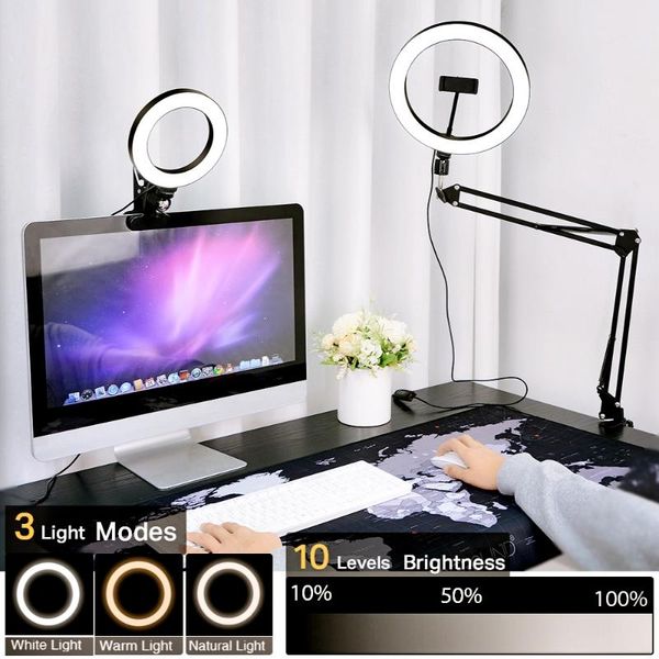 selfie monopods ring lamp clip holder led light dimmable pography usb for youtube live po studio video tik tok
selfie monopods ring lamp clip holder led light dimmable pography usb for youtube live po studio video tik tok