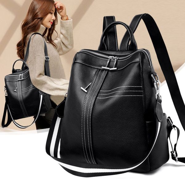 leather backpack womens 2021 new fashion large capacity first layer cowhide backpack fashion all-match soft leather fashionable bag
leather backpack womens 2021 new fashion large capacity first layer cowhide backpack fashion all-match soft leather fashionable bag
