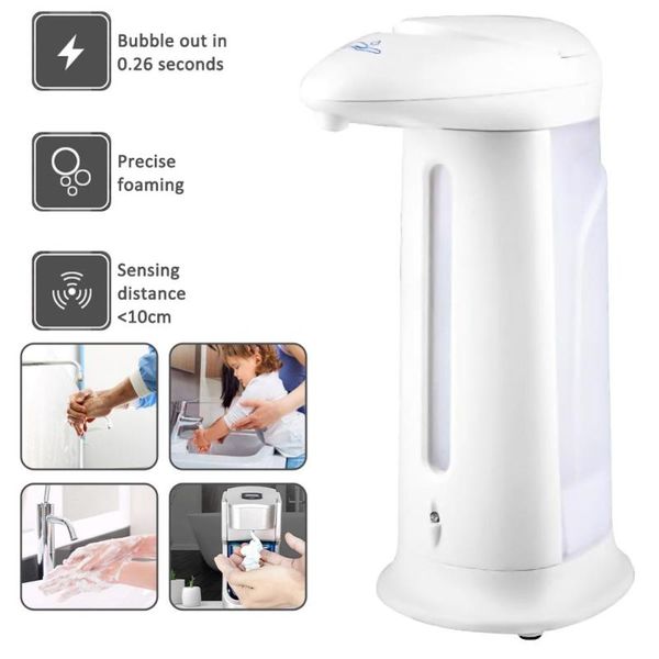 soap dispenser automatic sensor liquid touchless for home kitchen 330ml bathroom accessories outdoor gadgets
soap dispenser automatic sensor liquid touchless for home kitchen 330ml bathroom accessories outdoor gadgets
