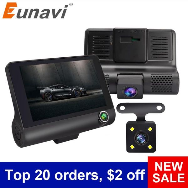 eunavi car dvr 3 cameras lens 4.0 inch dash camera dual with rearview video recorder auto registrator dvrs cam
eunavi car dvr 3 cameras lens 4.0 inch dash camera dual with rearview video recorder auto registrator dvrs cam