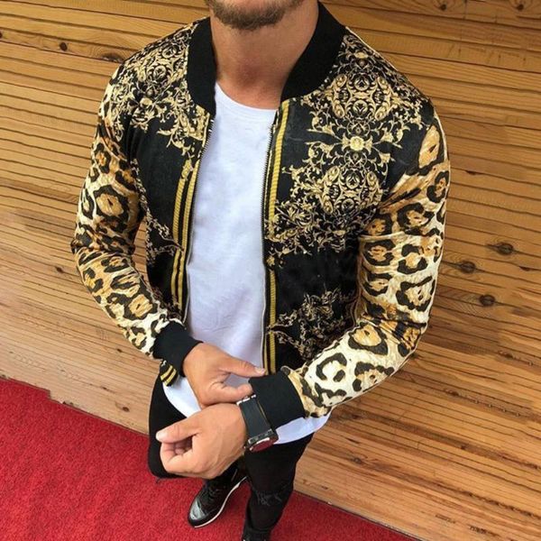 men's jackets 2021 print slim-fitting leopard crew-neck casual men jacket coat 3xl male cross-border european and american autumn, Black;brown
men's jackets 2021 print slim-fitting leopard crew-neck casual men jacket coat 3xl male cross-border european and american autumn, Black;brown