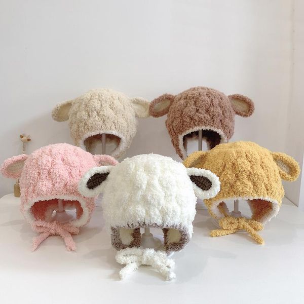 caps & hats winter cute cartoon baby hat knitted thick kids girl boy beanie cap windproof ear lamb cotton infant toddler bonnet, Yellow
caps & hats winter cute cartoon baby hat knitted thick kids girl boy beanie cap windproof ear lamb cotton infant toddler bonnet, Yellow