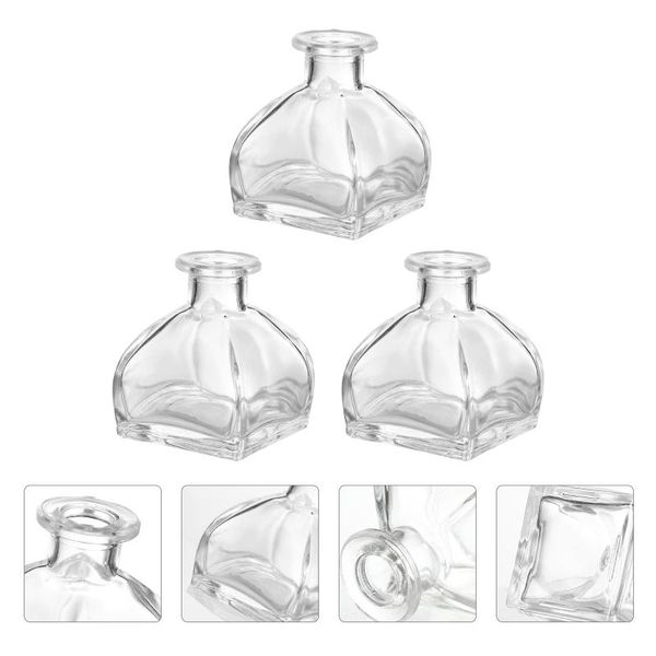 storage bottles & jars 3pcs glass diffuser refillable opening fragrance containers
storage bottles & jars 3pcs glass diffuser refillable opening fragrance containers