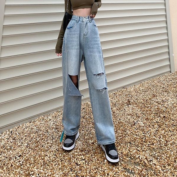 women's jeans women pantalon 2021 blue hole fashion y2k loose office lady denim wide leg pants female sweetpants plus size trousers p03
women's jeans women pantalon 2021 blue hole fashion y2k loose office lady denim wide leg pants female sweetpants plus size trousers p03
