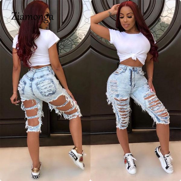 women's shorts ziamonga high waist women denim summer short jeans plus size stretch cotton femme for clothing, White;black
women's shorts ziamonga high waist women denim summer short jeans plus size stretch cotton femme for clothing, White;black