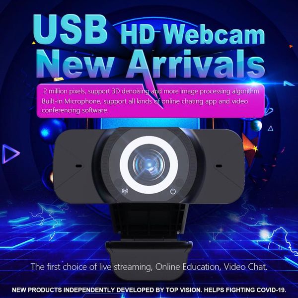 webcams webcam hd 1080p web camera usb webcamera computer pc with microphone for live broadcast video calling conference work
webcams webcam hd 1080p web camera usb webcamera computer pc with microphone for live broadcast video calling conference work