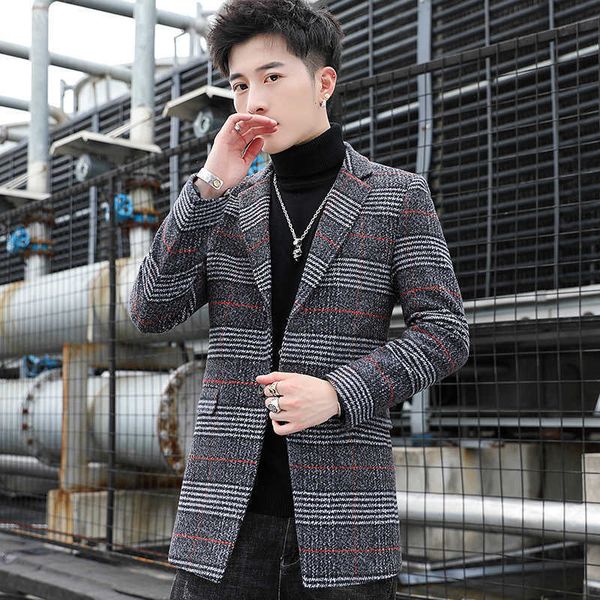 fashin men woolen trench coat jacket korean winter slim fit long men overcoat business casual windbreaker steetwear clothing 210527, Black
fashin men woolen trench coat jacket korean winter slim fit long men overcoat business casual windbreaker steetwear clothing 210527, Black