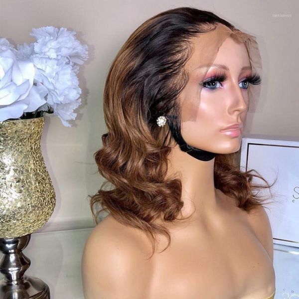 ombre brown short bob lace front wigs human hair thick density body wave frontal bleached knots1, Black;brown
ombre brown short bob lace front wigs human hair thick density body wave frontal bleached knots1, Black;brown