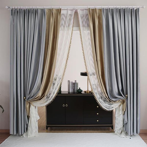 modern simple light luxury silk cotton glossy matching blackout curtains for living room bedroom home decoration curtain & drapes
modern simple light luxury silk cotton glossy matching blackout curtains for living room bedroom home decoration curtain & drapes