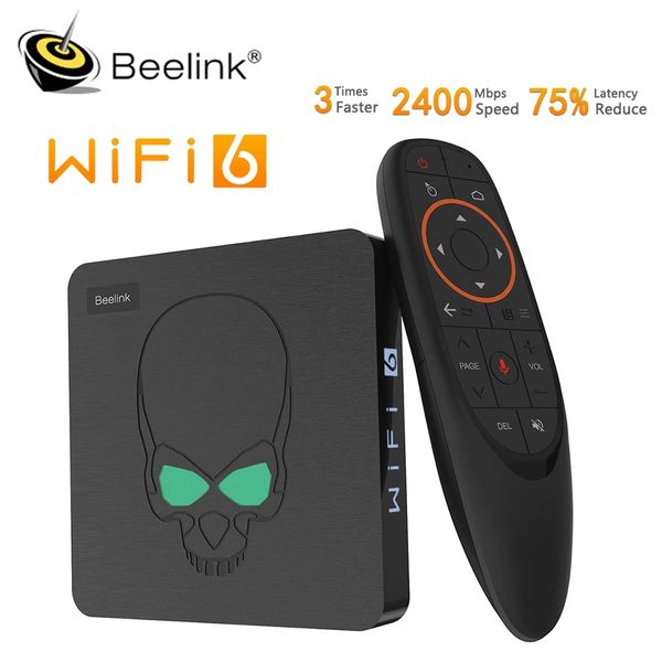 beelink gt-king wifi 6 android 9.0 tv box ddr4 4gb 64gb 1000m lan smart neo tv 5.8g dual wifi 4k media player
beelink gt-king wifi 6 android 9.0 tv box ddr4 4gb 64gb 1000m lan smart neo tv 5.8g dual wifi 4k media player