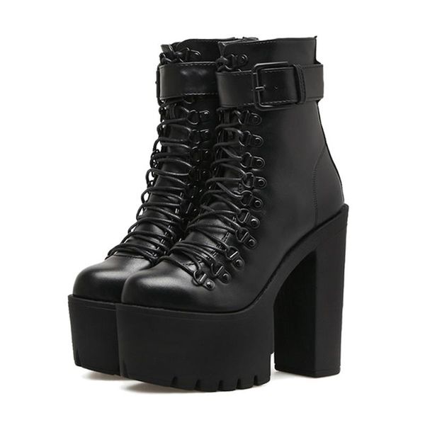 drop 2021 motorcycle boots leather metal buckle high heels shoes zipper black woman ankle punk platform gothic
drop 2021 motorcycle boots leather metal buckle high heels shoes zipper black woman ankle punk platform gothic