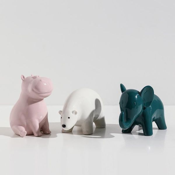 decorative objects & figurines modern ceramic animal ornaments creative children's room deskdecoration gift home accessories bear eleph
decorative objects & figurines modern ceramic animal ornaments creative children's room deskdecoration gift home accessories bear eleph