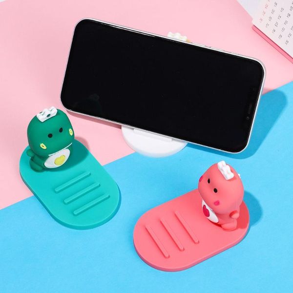 cell phone mounts & holders creative cartoon dinosaur daily use bracket deskstand silicone mobile holder multifunction
cell phone mounts & holders creative cartoon dinosaur daily use bracket deskstand silicone mobile holder multifunction