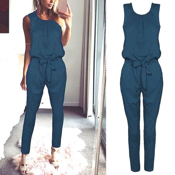 women's jumpsuits & rompers ly women bandage sleeveless jumpsuit evening party playsuit long pants overalls vk-ing, Black;white
women's jumpsuits & rompers ly women bandage sleeveless jumpsuit evening party playsuit long pants overalls vk-ing, Black;white
