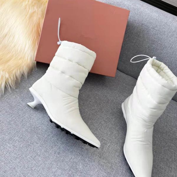 winter warm thick snow boots fashion slip-on booties waterproof non-slip pointed toe temperament leisure shoes women high-end quality., Black
winter warm thick snow boots fashion slip-on booties waterproof non-slip pointed toe temperament leisure shoes women high-end quality., Black