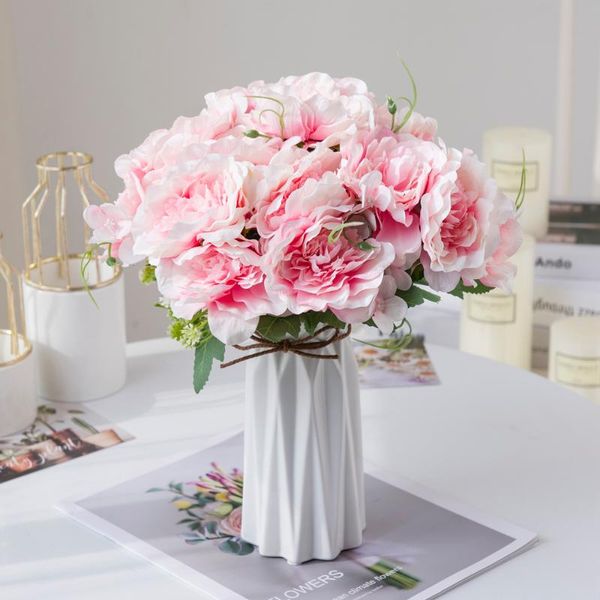 peony artificial silk flowers vase for home decoration wedding bouquet bride fake plants christmas faux living room decorative
peony artificial silk flowers vase for home decoration wedding bouquet bride fake plants christmas faux living room decorative