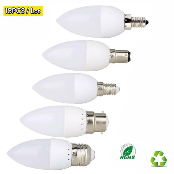 bulbs 15x 3w led candle bulb e14 e27 e12 b22 b15 110v 220v 2835 smd chandlier lamp ampoule bombillas lights replace 20w halogen lamps
bulbs 15x 3w led candle bulb e14 e27 e12 b22 b15 110v 220v 2835 smd chandlier lamp ampoule bombillas lights replace 20w halogen lamps