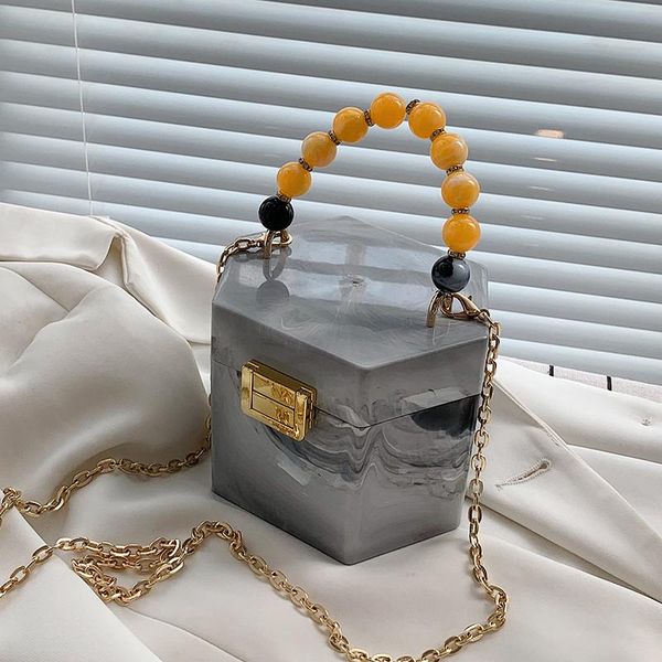 evening bags hard box small totes with pearl handle 2021 summer quality acrylic women's designer handbag chain shoulder messenger bag
evening bags hard box small totes with pearl handle 2021 summer quality acrylic women's designer handbag chain shoulder messenger bag