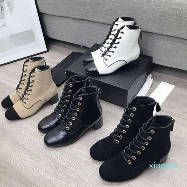 women ankle boot winter high boots print glazed leather lace-up boots quality, Black
women ankle boot winter high boots print glazed leather lace-up boots quality, Black