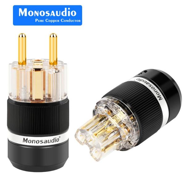 smart power plugs monosaudio e101g/f101g hi-end pure copper eu ac cable plug iec female connector schuko adapter
smart power plugs monosaudio e101g/f101g hi-end pure copper eu ac cable plug iec female connector schuko adapter