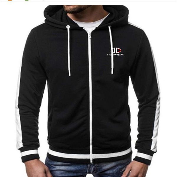 men's hoodies & sweatshirts fashion 2021 spring autumn male casual color matching zipper, Black
men's hoodies & sweatshirts fashion 2021 spring autumn male casual color matching zipper, Black