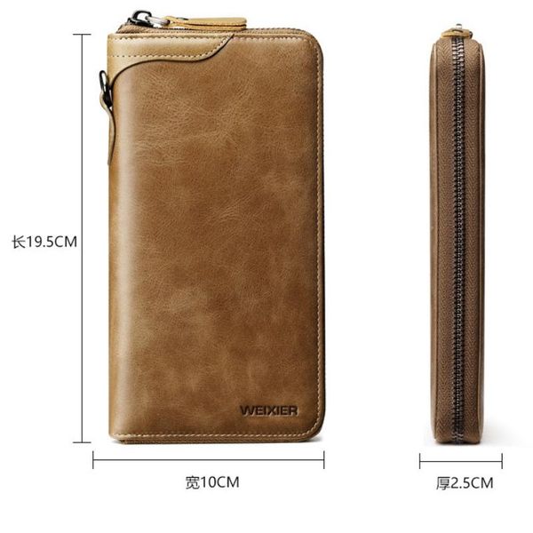 wallets fashion men long wallet genuine leather card holder women's purse luxury coin male clutch bag phone, Red;black
wallets fashion men long wallet genuine leather card holder women's purse luxury coin male clutch bag phone, Red;black