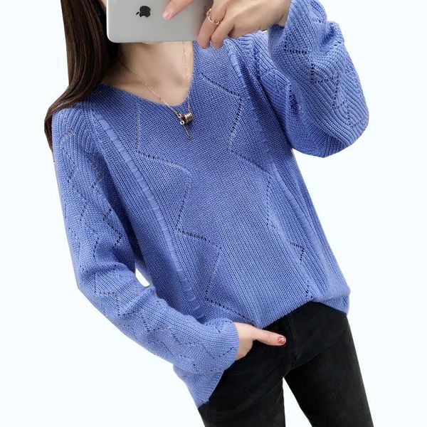 women's sweaters 2021 spring pullover women knitted sweater summer long sleeve v-neck hollow female korean version knit, White;black
women's sweaters 2021 spring pullover women knitted sweater summer long sleeve v-neck hollow female korean version knit, White;black