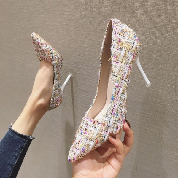 dress shoes 2021 fine heel women's color daily work single temperament shallow mouth pointy women, Black
dress shoes 2021 fine heel women's color daily work single temperament shallow mouth pointy women, Black