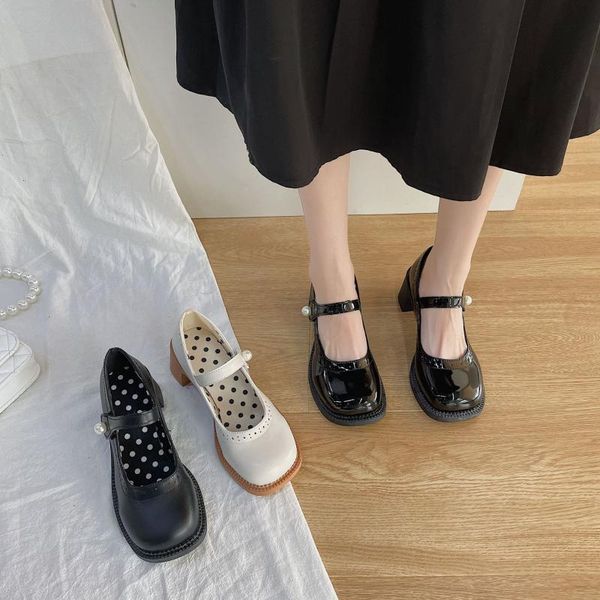 dress shoes casual heels shallow mouth chunky sandals women's high-heeled square toe pumps footwear mary jane 2021 comfortable, Black
dress shoes casual heels shallow mouth chunky sandals women's high-heeled square toe pumps footwear mary jane 2021 comfortable, Black
