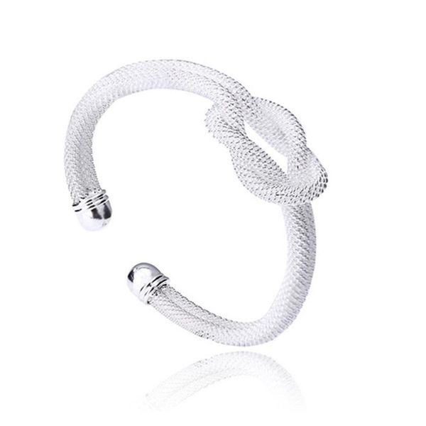link, chain knotted woven mesh bracelet open vintage fashion men women jewelry, Black
link, chain knotted woven mesh bracelet open vintage fashion men women jewelry, Black