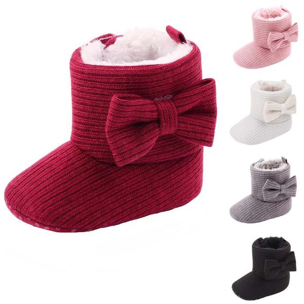 boots winter born baby for girls shoes toddler boys bow thicken velvet snow infant home walkers warm, Black;grey
boots winter born baby for girls shoes toddler boys bow thicken velvet snow infant home walkers warm, Black;grey