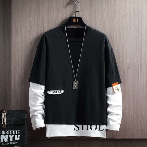 hoodies & sweatshirts sweater men's autumn loose fitting fashion fake two casual long sleeve pullover round neck batch tmso, Black
hoodies & sweatshirts sweater men's autumn loose fitting fashion fake two casual long sleeve pullover round neck batch tmso, Black