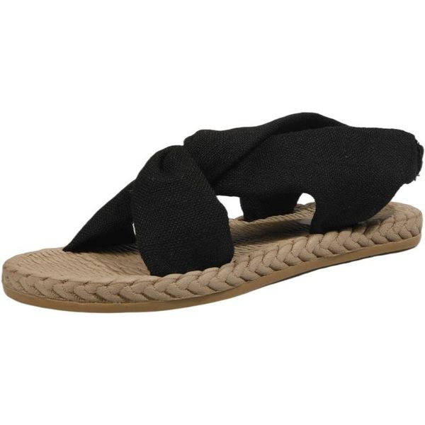 women sandals soft stitching ladies comfortable flat open toe beach shoes woman footwear 36-40, Black
women sandals soft stitching ladies comfortable flat open toe beach shoes woman footwear 36-40, Black