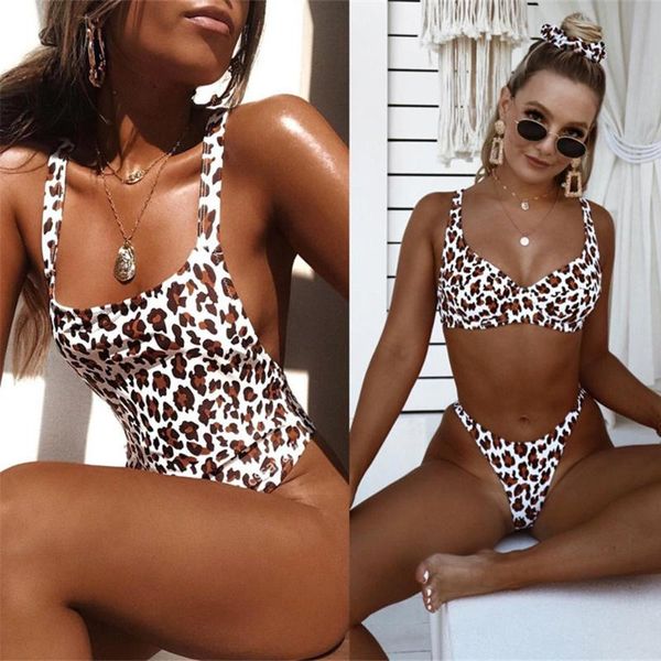 women's swimwear 2021 women push-up padded bra beach bikini set swimsuit leopard print ladies, White;black
women's swimwear 2021 women push-up padded bra beach bikini set swimsuit leopard print ladies, White;black