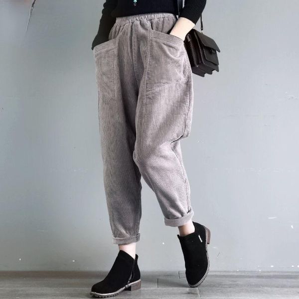 women's pants & capris corduroy womens autumn winter thick fleece warm velvet high waist harem big pocket casual loose ankel-length, Black;white
women's pants & capris corduroy womens autumn winter thick fleece warm velvet high waist harem big pocket casual loose ankel-length, Black;white
