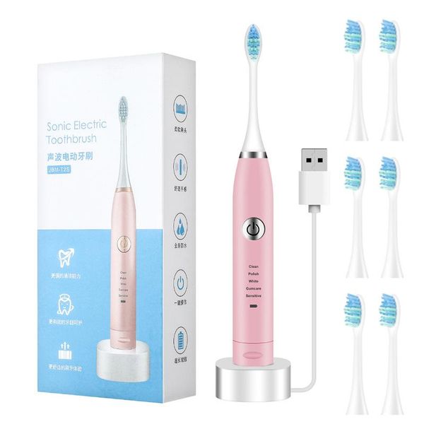 smart electric toothbrush sonic ultrasonic tooth brush 5 mode rechargeable waterproof automatic set
smart electric toothbrush sonic ultrasonic tooth brush 5 mode rechargeable waterproof automatic set