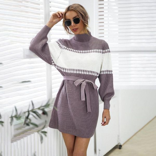 casual dresses women turtleneck knitted pencil dress autumn winter solid long sleeve elegant mini sweater plus size clothes, Black;gray
casual dresses women turtleneck knitted pencil dress autumn winter solid long sleeve elegant mini sweater plus size clothes, Black;gray