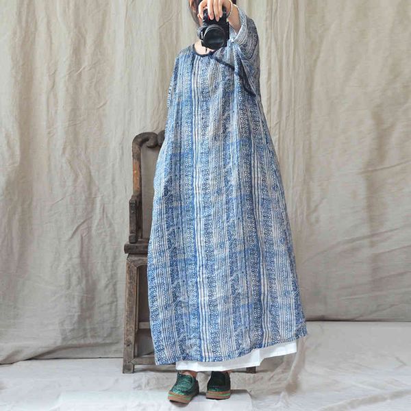 johnature women vintage print floral dresses o-neck long sleeve autumn linen a-line female chinese style dresses 210521, Black;gray
johnature women vintage print floral dresses o-neck long sleeve autumn linen a-line female chinese style dresses 210521, Black;gray