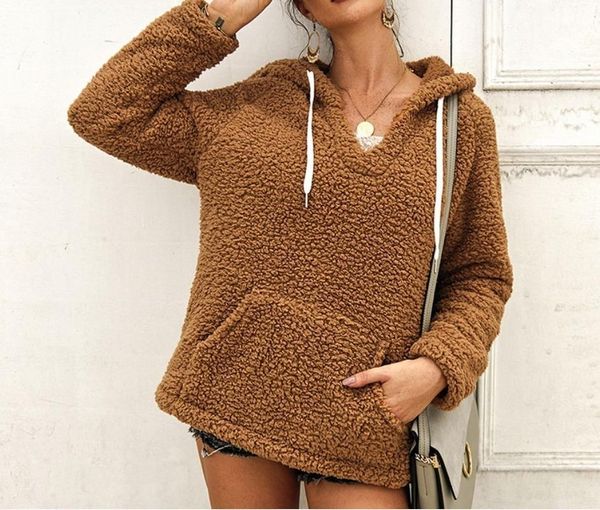 women's wool & blends 2021 autumn and winter european american style sweater long-sleeved warm plush jacket hoodie high street top, Black
women's wool & blends 2021 autumn and winter european american style sweater long-sleeved warm plush jacket hoodie high street top, Black