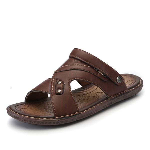 slipper 2021men classic beach summer shoes quality split leather sandals for comfortable men slippers 0ovh, Black
slipper 2021men classic beach summer shoes quality split leather sandals for comfortable men slippers 0ovh, Black