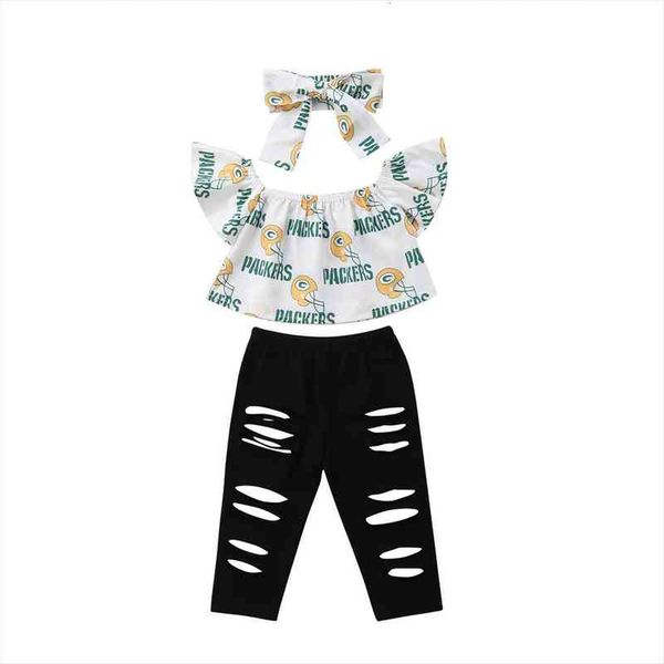 summer lovely cute toddler baby girls 3pcs sets off shoulder short sleeve print t shirts hole black pants headband, White
summer lovely cute toddler baby girls 3pcs sets off shoulder short sleeve print t shirts hole black pants headband, White
