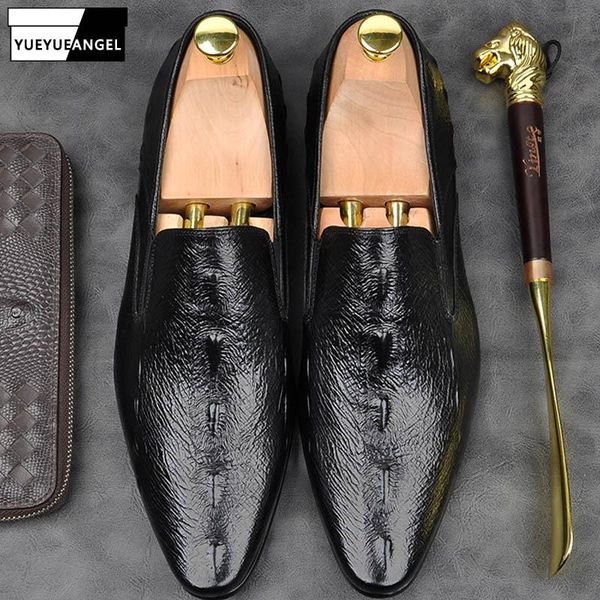 slip on low heel pointed toe mens formal shoes male footwear fashion vintage british genuine leather multi color dress, Black
slip on low heel pointed toe mens formal shoes male footwear fashion vintage british genuine leather multi color dress, Black